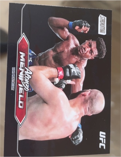 2025 Topps Stadium Club UFC #142 Alonzo Menifield — front