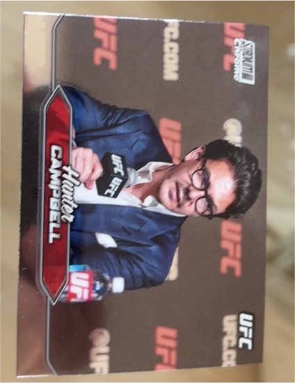2025 Topps Stadium Club UFC #167 Hunter Campbell — front