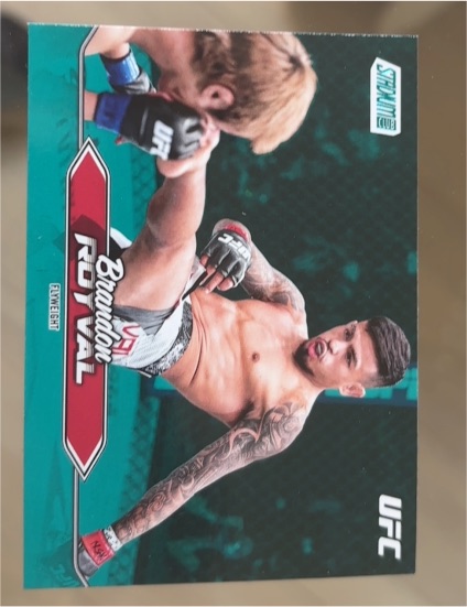 2025 Topps Stadium Club UFC #39 Brandon Royval — front