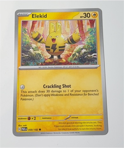 2023 Pokémon Scarlet & Violet Paradox Rift #059 Elekid — front