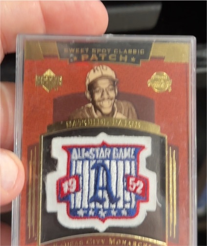 2004 Upper Deck Sweet Spot Classic Patch Lou Boudreau 1940 All Star Game #SSP-LB — front