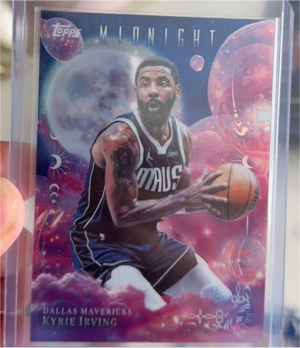 2025 Topps Midnight #DL-21 Kyrie Irving — front