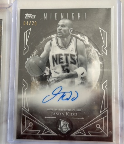 2025 Topps Midnight #04/20 Jason Kidd — front