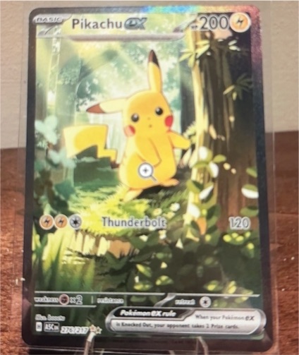 2023 Pokémon Scarlet & Violet Ascended Heroes #276 Pikachu EX — front