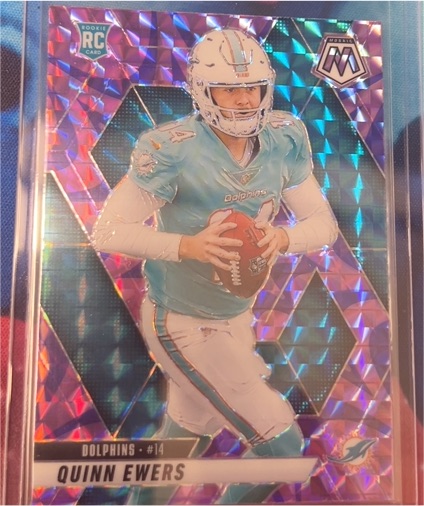 2025 Panini Mosaic #308 Quinn Ewers — front