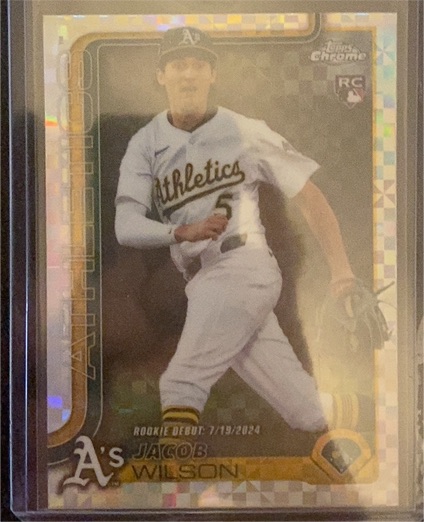 2025 Topps Chrome Update Series #USC150 Jacob Wilson — front
