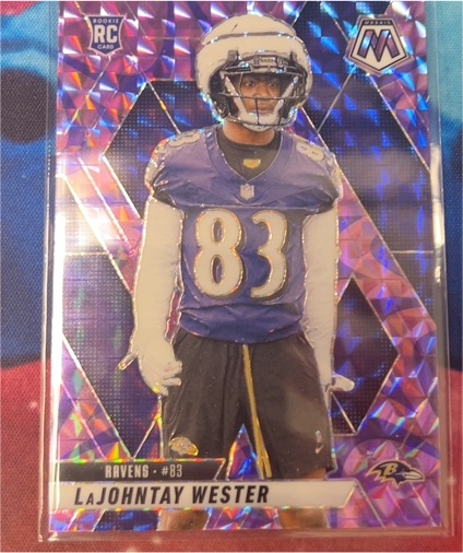2025 Panini Mosaic #366 LaJohntay Wester — front