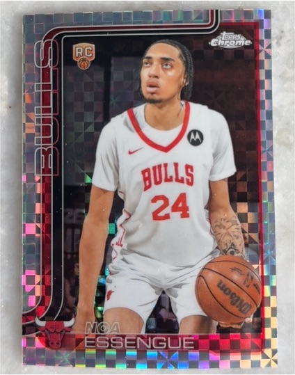 2025-26 Topps Chrome #262 Noa Essengue — front