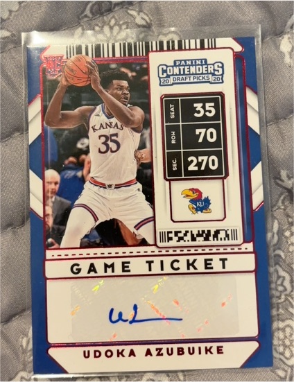 2020-21 Panini Contenders Draft Picks #87 Udoka Azubuike — front