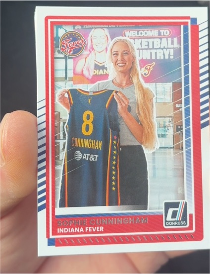 2025 Panini Donruss WNBA #24 Sophie Cunningham — front