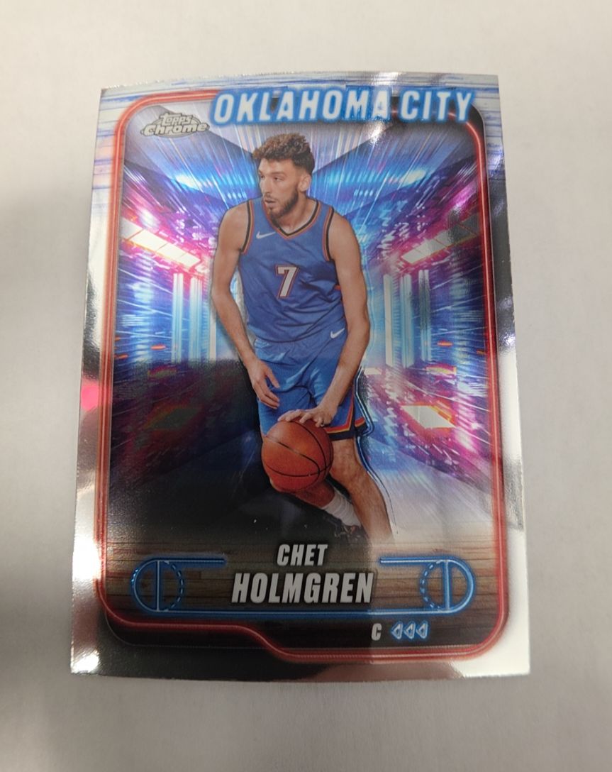 2024-25 Topps Chrome #99 Chet Holmgren — front