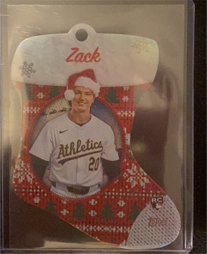 2024 Topps Holiday #SDC-8 Zack Gelof — front