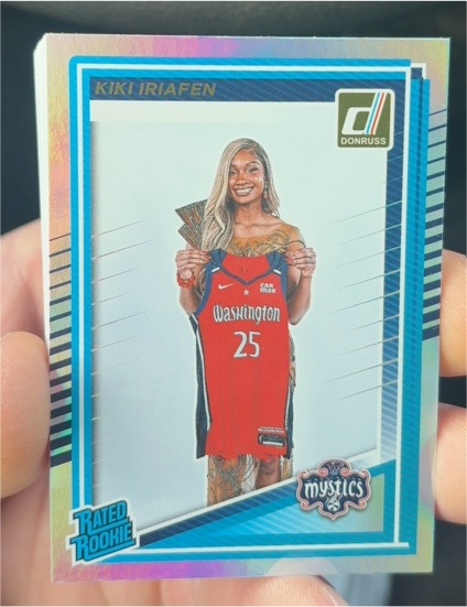 2025 Donruss WNBA #94 Kiki Iriafen — front