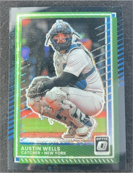 2025 Donruss Optic #35 Austin Wells — front