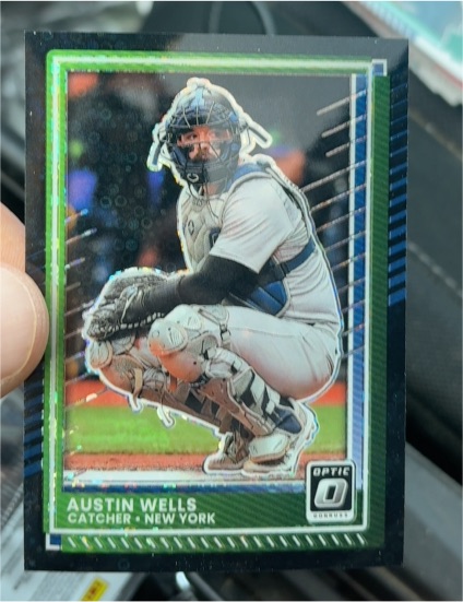 2025 Donruss Optic #35 Austin Wells — front