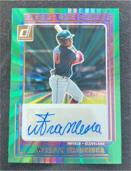 2025 Donruss Signature Series #SG-WFC Welbyn Francisca — front