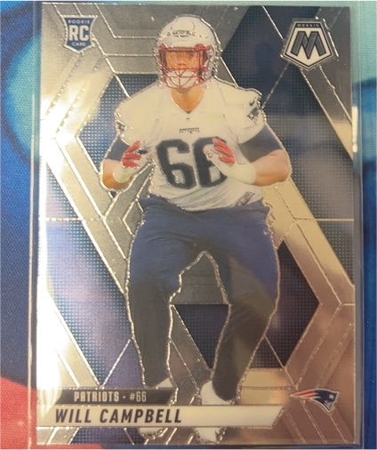 2025 Panini Mosaic #378 Will Campbell — front
