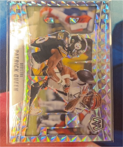2025 Panini Mosaic #12 Patrick Queen Bang! Mosaic — front