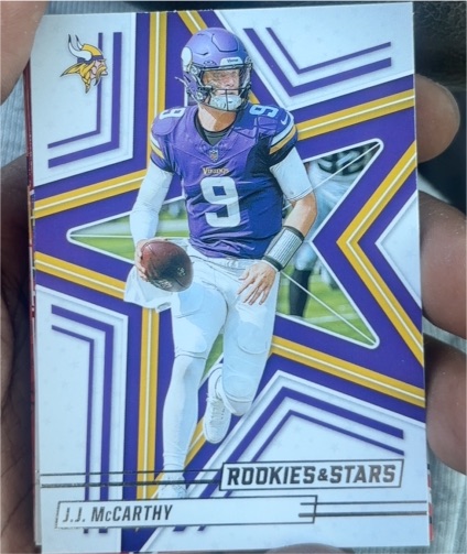 2025 Panini Rookies & Stars #74 J.J. McCarthy — front