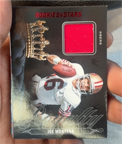2025 Panini Rookies & Stars #R-JMA Joe Montana Royalty — front