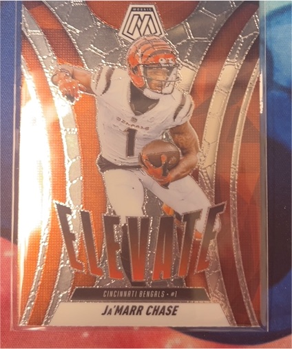 2025 Panini Mosaic #14 Ja'Marr Chase Elevate — front