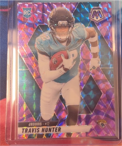 2025 Panini Mosaic #301 Travis Hunter — front