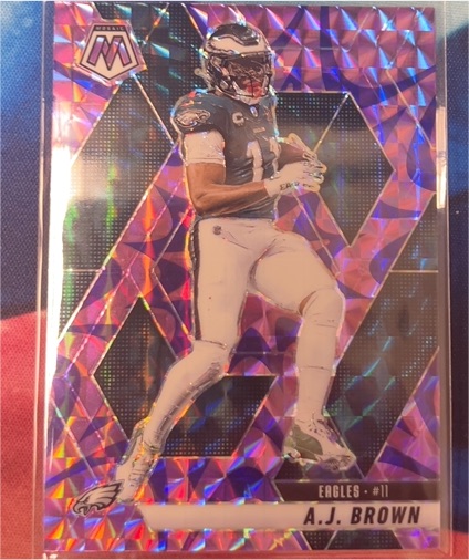2025 Panini Mosaic #78 A.J. Brown — front