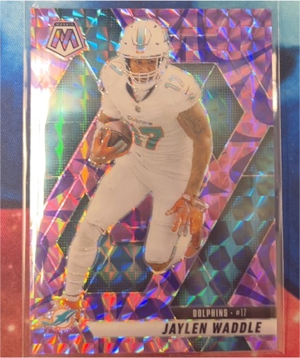 2025 Panini Mosaic #155 Jaylen Waddle — front