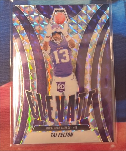 2025 Panini Mosaic #5 Tai Felton Elevate — front