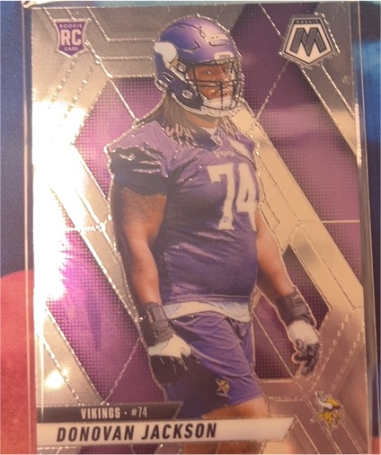 2025 Panini Mosaic #388 Donovan Jackson — front