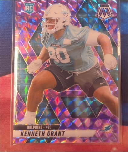 2025 Panini Mosaic #351 Kenneth Grant — front