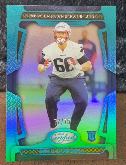 2025 Panini Certified #72 Will Campbell — front