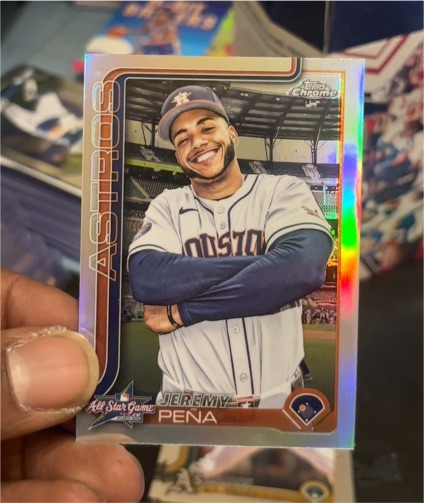 2025 Topps Chrome Update Series #ASG-31 Jeremy Pena — front