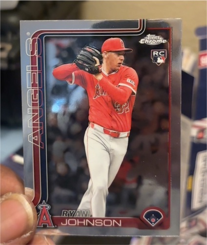 2025 Topps Chrome Update #US121 Ryan Johnson — front