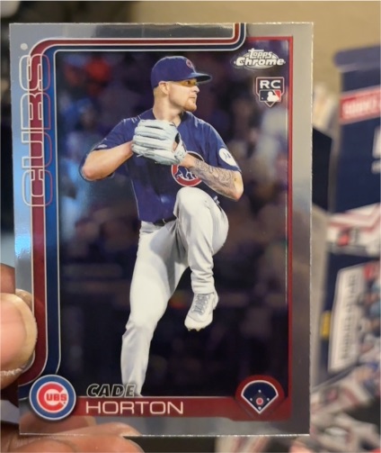 2025 Topps Chrome Update Series #USC63 Cade Horton — front