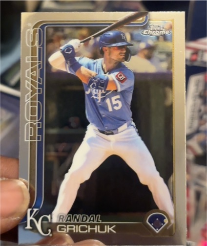 2025 Topps Chrome Update #USC158 Randal Grichuk — front