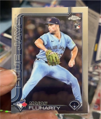 2025 Topps Chrome Update #USC161 Mason Fluharty — front