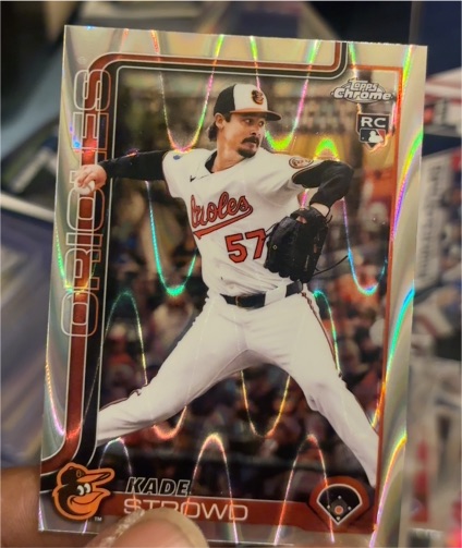 2025 Topps Chrome Update #USC193 Kade Strowd — front