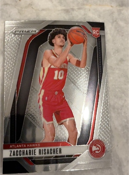 2024-25 Panini Prizm #265 Zaccharie Risacher — front