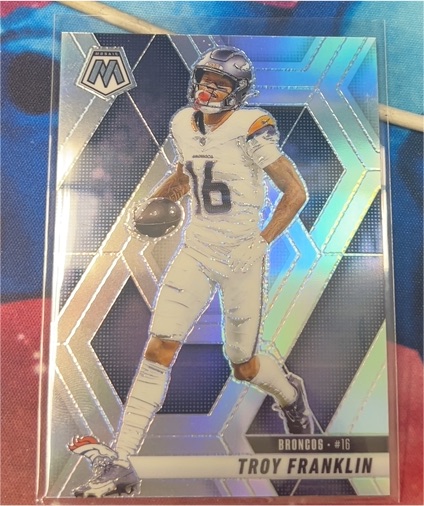 2025 Panini Mosaic #16 Troy Franklin — front