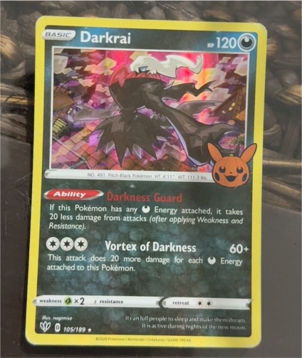 2022 Pokémon Trick or Trade #105 Darkrai — front