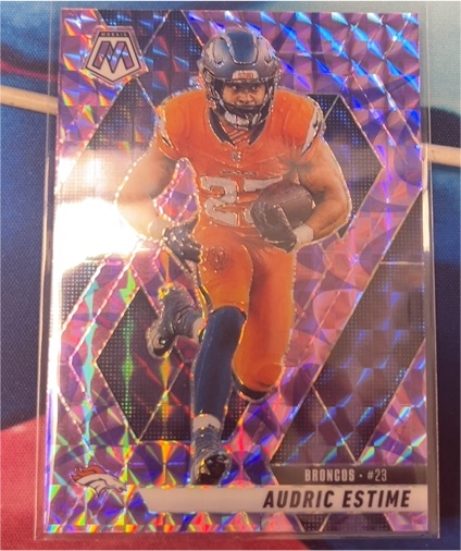 2025 Panini Mosaic #208 Audric Estime — front