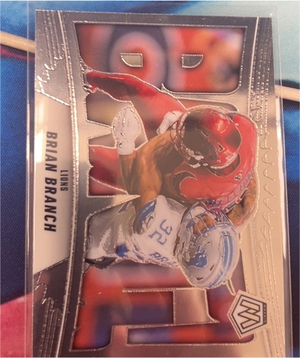 2025 Panini Mosaic #13 Brian Branch — front
