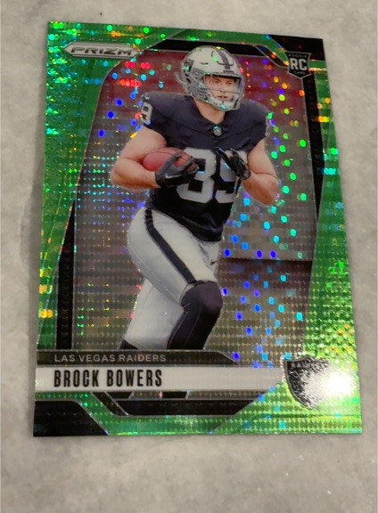 2024 Panini Prizm #39 Brock Bowers — front
