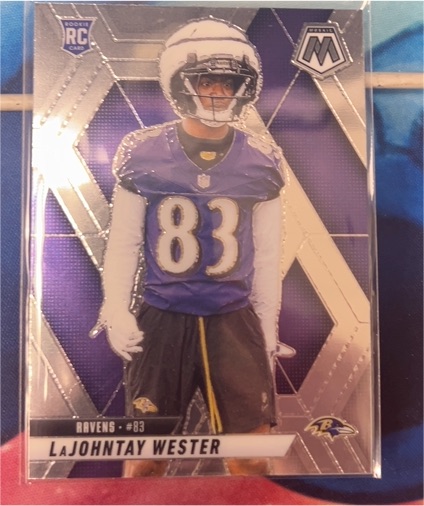2025 Panini Mosaic #366 LaJohntay Wester — front