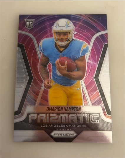2025 Panini Prizm #9 Omarion Hampton — front
