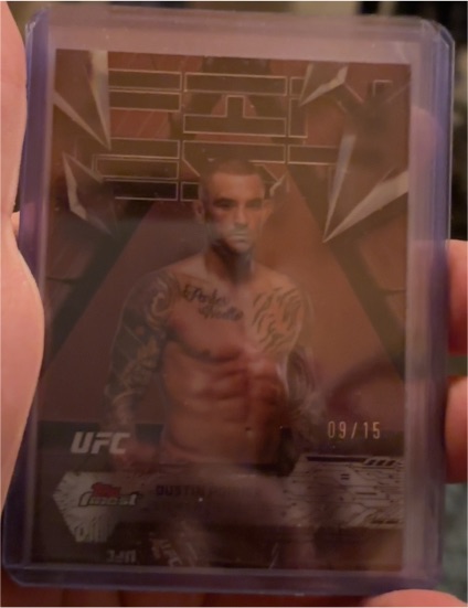 2025 Topps Finest UFC #108 Charles Jourdain — front