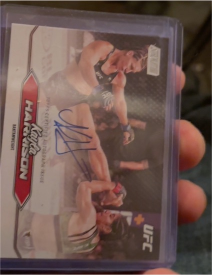 2025 Topps Stadium Club UFC #BCA-KCH Katlyn Chookagian Harrison — front