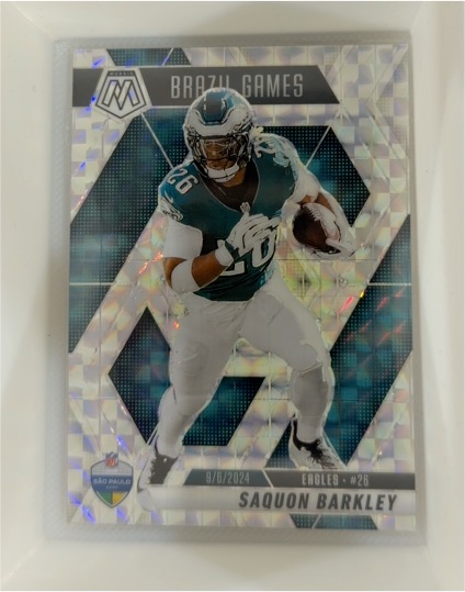 2025 Panini Mosaic #263 Saquon Barkley — front