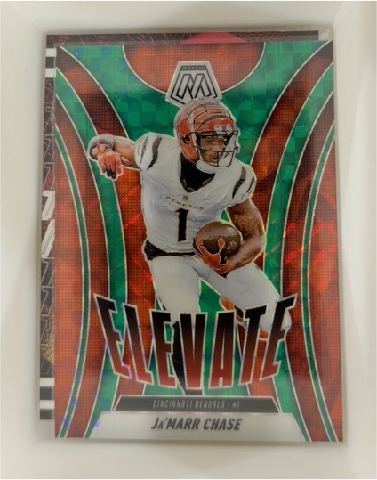 2025 Panini Mosaic Elevate #14 Ja'Marr Chase — front
